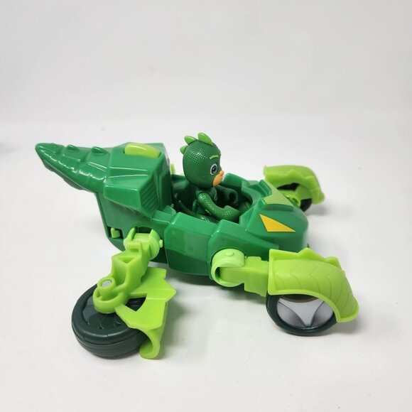 PJ Masks Gekko Mobile With Gekko Action Figure Green Transforming Vehicle - Picture 5 of 14